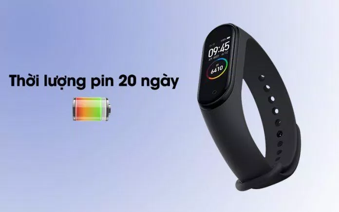 Pin của Mi Band 4