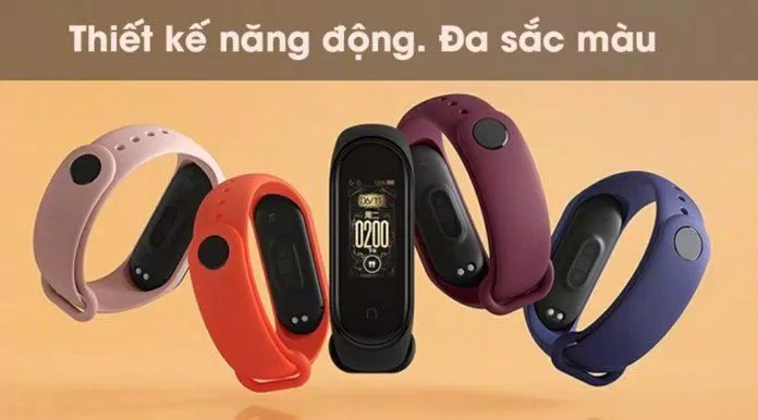 Thiết kế của Mi Band 4