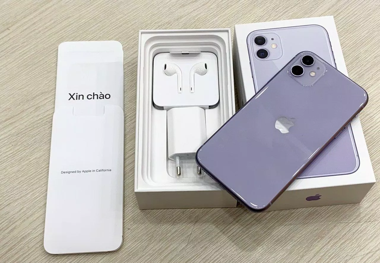 Mở hộp iPhone 11 (Nguồn: internet)