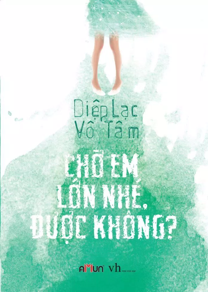 Bìa tiểu thuyết ngôn tình Chờ Em Lớn Nhé, Được Không?. (Ảnh: internet)