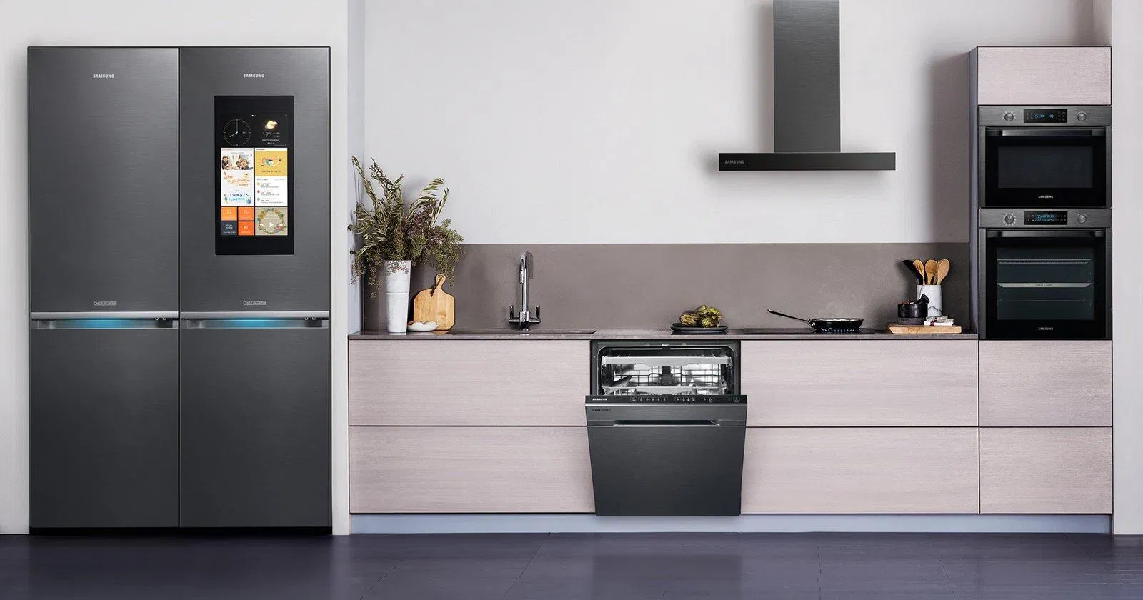 Các thiết bị gia dụng Samsung. (Nguồn: Internet)