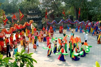 Lễ hội chùa Bái Đính Ninh Bình. (Nguồn: Internet)
