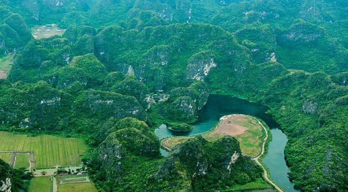 Quần thể danh thắng Tràng An. (Nguồn: Internet)