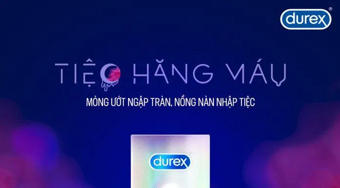 Khi bộ phim Tiệc Trăng Máu vừa ra rạp, Durex cũng nhập tiệc "hăng máu" ngay.(Ảnh: Internet)