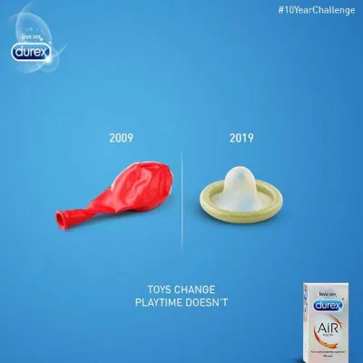 Bắt trend "Ten years challenge". (Ảnh: Internet)