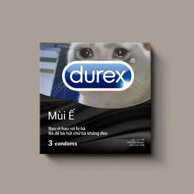 Có ai muốn mua Durex loại này không? (Ảnh: Internet)