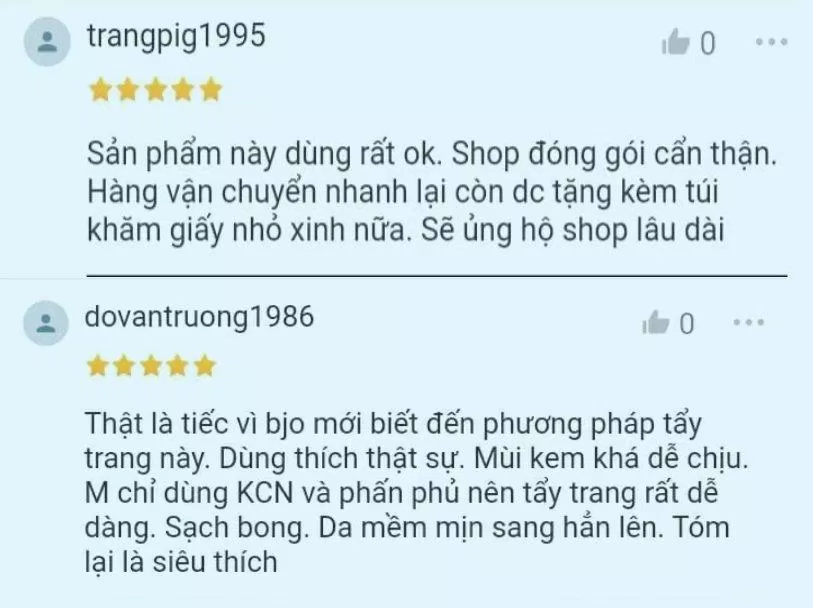 Một vài đánh giá khác trên Shoppe (ảnh: BlogAnChoi)