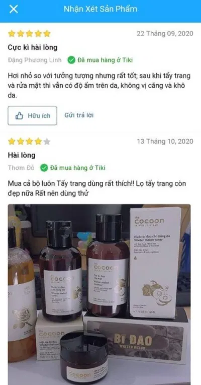 Nhiều khách hàng hài lòng về sản phẩm (ảnh: BlogAnChoi)