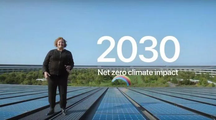 Mục tiêu của Apple đến năm 2030 sẽ không gây ảnh hưởng đến khí hậu. (Nguồn: Internet)
