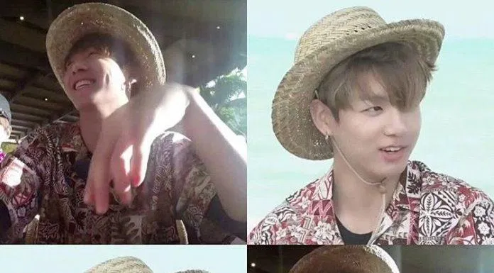 Jungkook rất thích mẫu áo đỏ này nên đã mặc đi mặc lại rất nhiều lần (Ảnh: Internet)