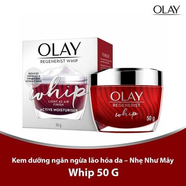 Sữa dưỡng ẩm hoạt tính Olay Regenerist Whip 50 gram (Ảnh: Internet).
