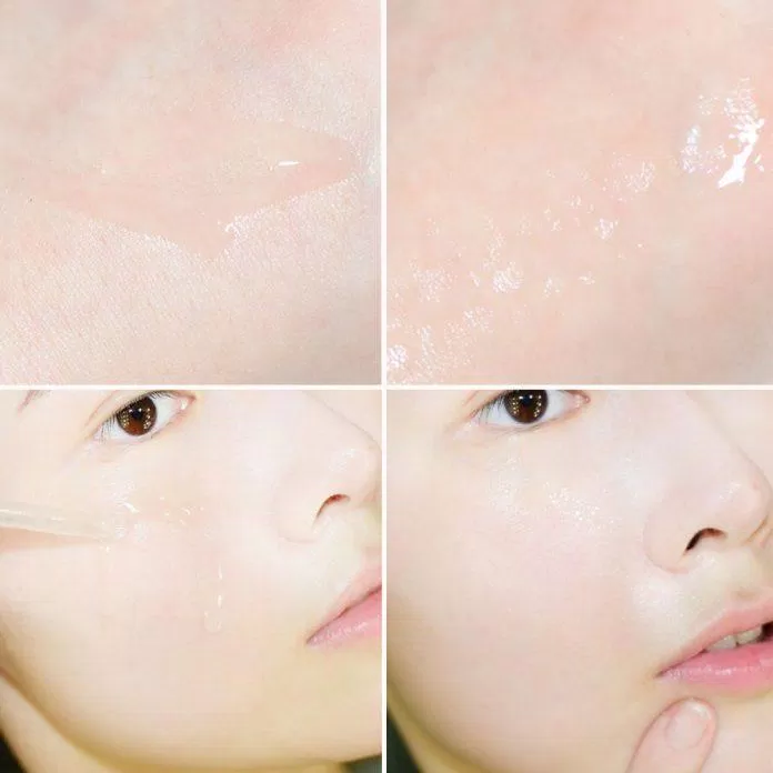 9wish Miracle White Ampule Serum có kết cấu khá lỏng, thấm nhanh và không gây cảm giác bết dính.  (Nguồn: Internet)