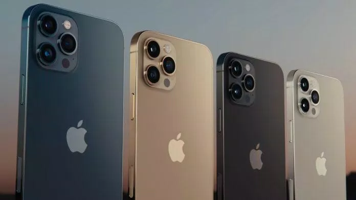 4 phiên bản màu sắc trên iPhone 12 Pro Max. (Nguồn: Internet)