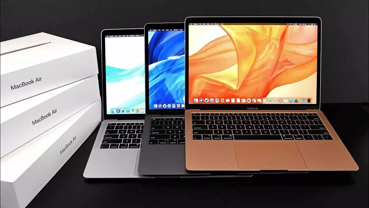 3 màu sắc trên Macbook Air 2018. (Nguồn: Internet)