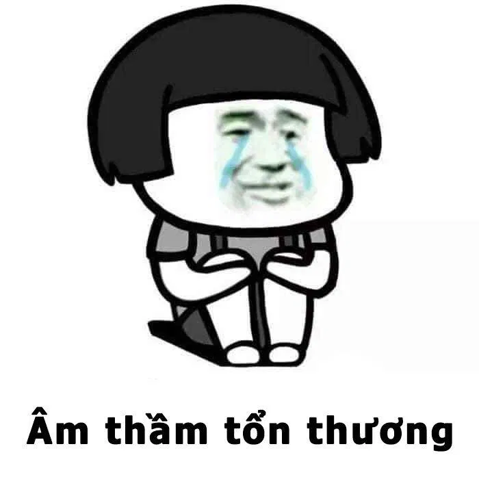 Âm thầm tổn thương - Meme Trung Quốc hài hước. (Ảnh: Internet) Âm thầm tổn thương - Meme Trung Quốc hài hước. (Ảnh: Internet)