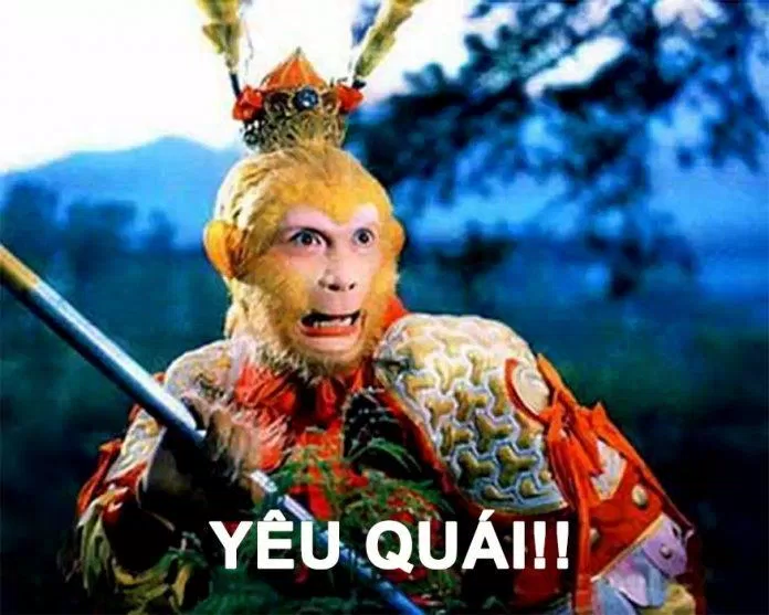 Meme hài hước Tôn Ngộ Không. (Ảnh: Internet)
