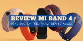 Vòng đeo tay VMi Band 4. (Ảnh: Internet)