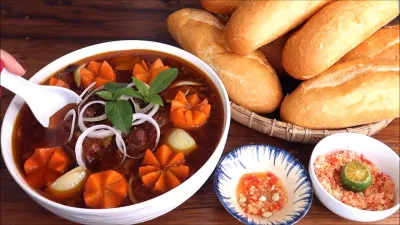 Món bò kho vừa thơm ngon lại giàu dinh dưỡng (Nguồn: Món Ăn Ngon)