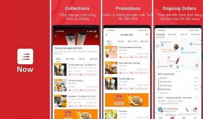 Ứng dụng Now giúp bạn có được món ăn ngon từ những gợi ý hấp dẫn. (Ảnh: Internet)