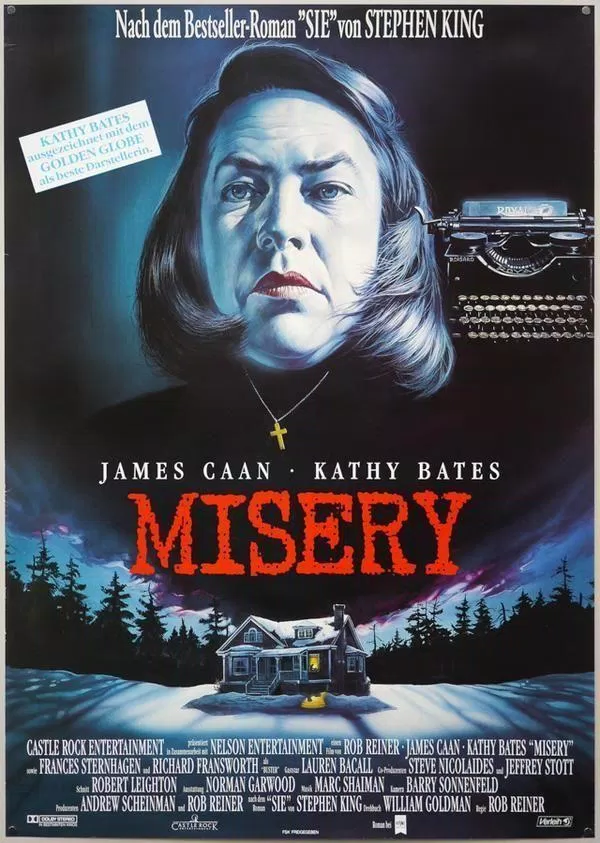 Poster phim Misery (ảnh: Internet)