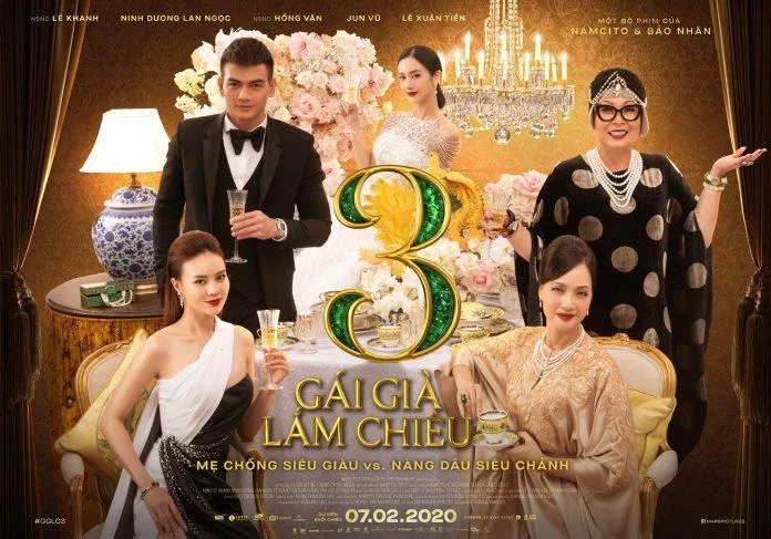 Poster phim Gái Già Lắm Chiêu 3. (Ảnh: Internet)