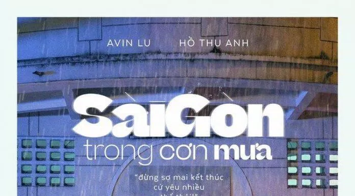 Poster phim Sài Gòn Trong Cơn Mưa. (Ảnh: Internet)