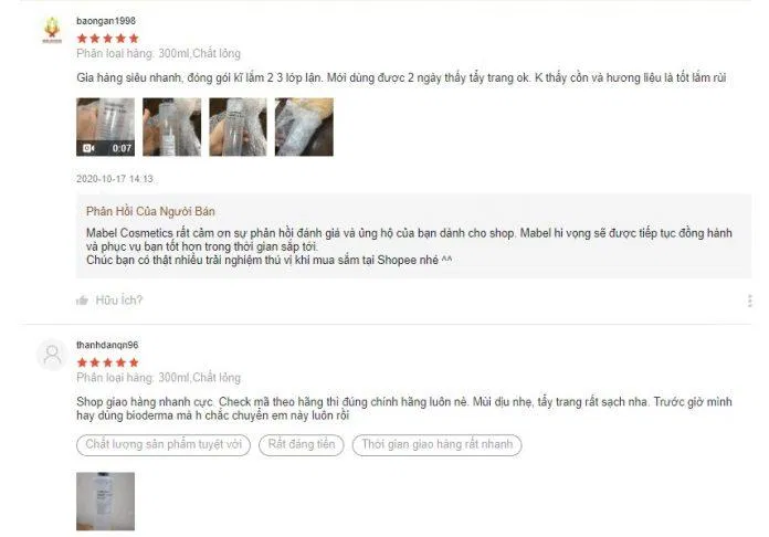 Nước tẩy trang Caryophy được đánh giá cao bởi người dùng Việt. (Nguồn: BlogAnChoi) Nước tẩy trang Caryophy được đánh giá cao bởi người dùng Việt. (Nguồn: BlogAnChoi)