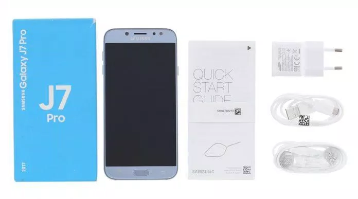 Mở hộp Samsung Galaxy J7 Pro