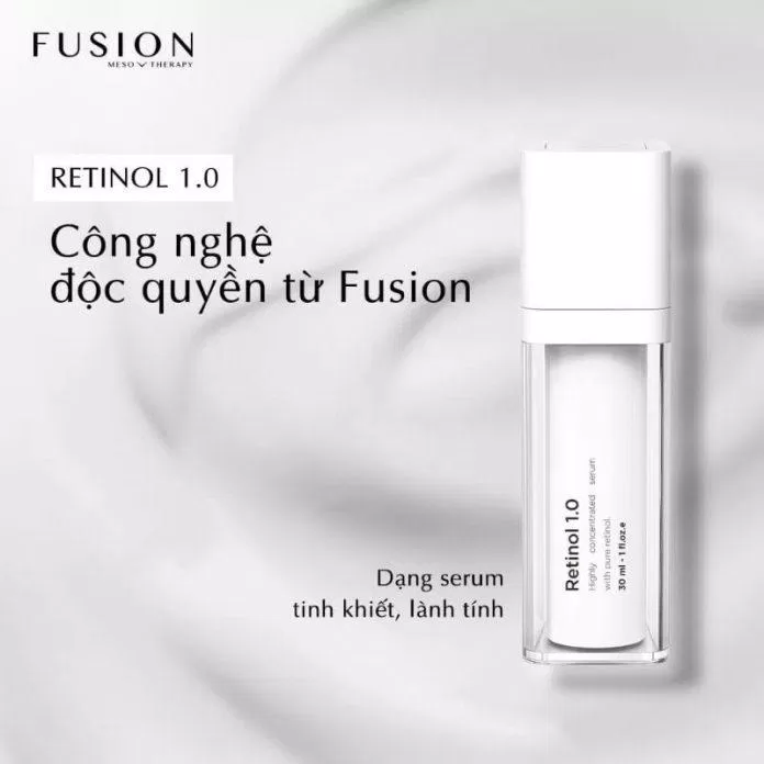 Fusion Retinol tinh khiết 1%. (Nguồn: Internet)