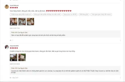 Đánh giá của khách hàng trên Shopee (nguồn: BlogAnChoi). Đánh giá của khách hàng trên Shopee (nguồn: BlogAnChoi).
