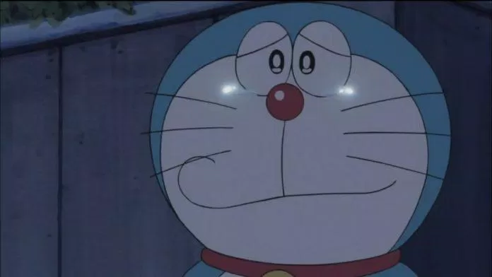 Mèo máy Doraemon cũng biết buồn (Nguồn: Internet)
