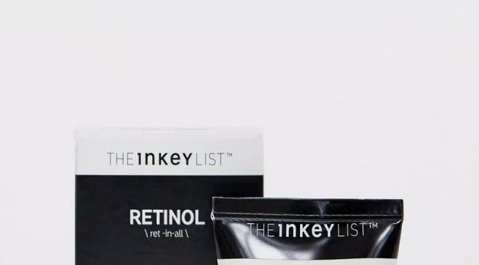 The INKEY List Retinol Serum có bao bì đơn giản nhưng sang trọng với tông màu chủ đạo đen trắng (Ảnh Internet)