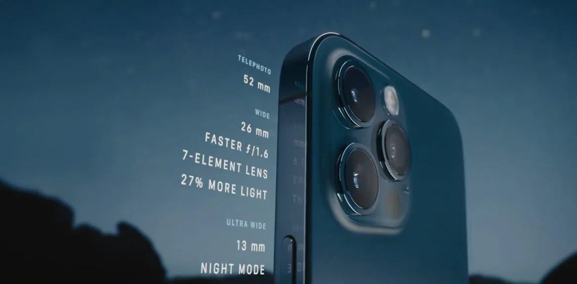 Thông số camera iPhone 12 Pro. (Nguồn: Internet)