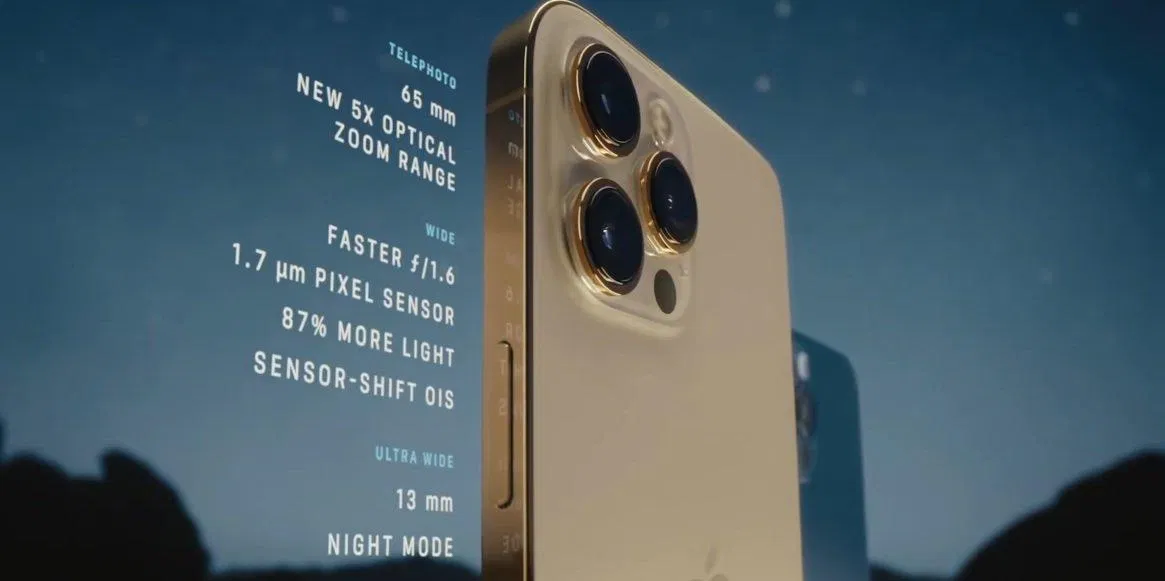Thông số camera iPhone 12 Pro Max với nhiều nâng cấp hơn. (Nguồn: Internet)