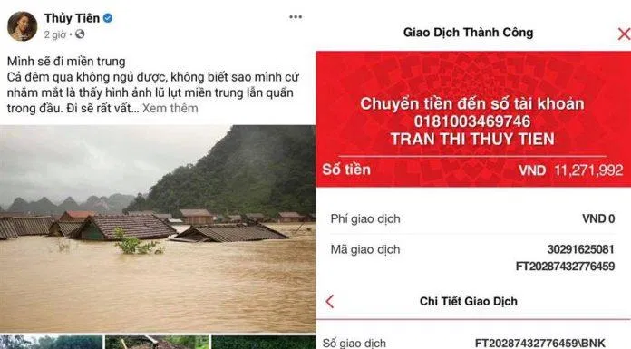 Các FC thành viên của nhóm EXO cũng quyên góp để ủng hộ người dân miền Trung. (Ảnh: Internet)