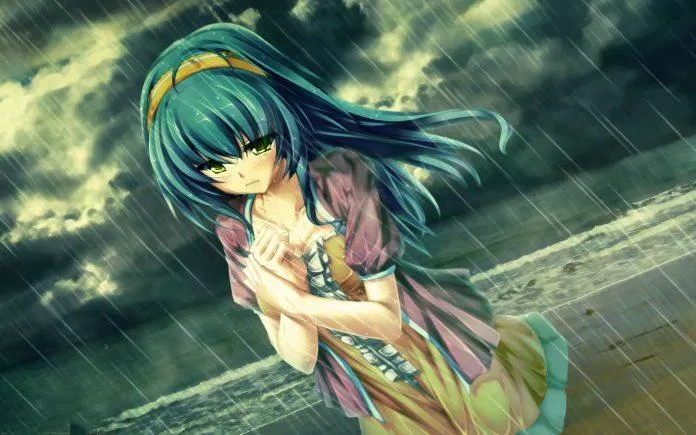 Người buồn thường khóc trong mưa (Nguồn: Internet)