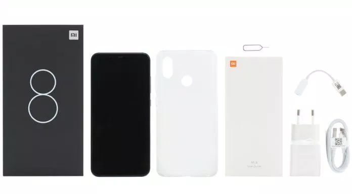 Mở hộp của Xiaomi Mi 8