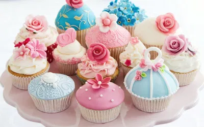 Set bánh cupcake khiến ai cũng thích mê (Ảnh: internet) Set bánh cupcake khiến ai cũng thích mê (Ảnh: internet)