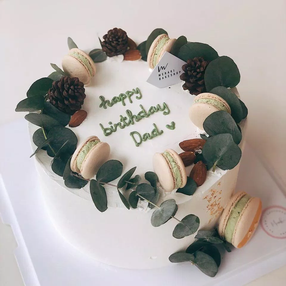 Bánh sinh nhật tặng bố thật ngọt ngào (Ảnh: internet)