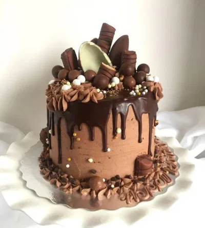 Bánh kem chocolate làm tim ai xao xuyến (Ảnh: internet) Bánh kem chocolate làm tim ai xao xuyến (Ảnh: internet)