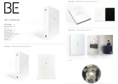 Album BE của BTS (Ảnh: Internet)