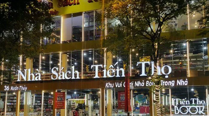 Nhà sách Tiến Thọ Hà Nội Ảnh Internet)