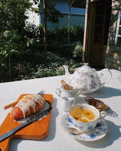 Tiệm trà bánh cực chill tại Đà Lạt, Blue Dream Bread. Nguồn: Internet Tiệm trà bánh cực chill tại Đà Lạt, Blue Dream Bread. Nguồn: Internet