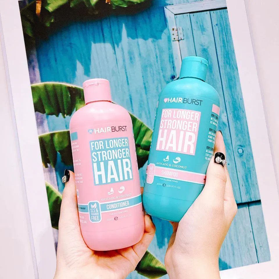 Bộ gội xả Hairburst được nhiều người yêu thích và tin dùng (ảnh: internet)