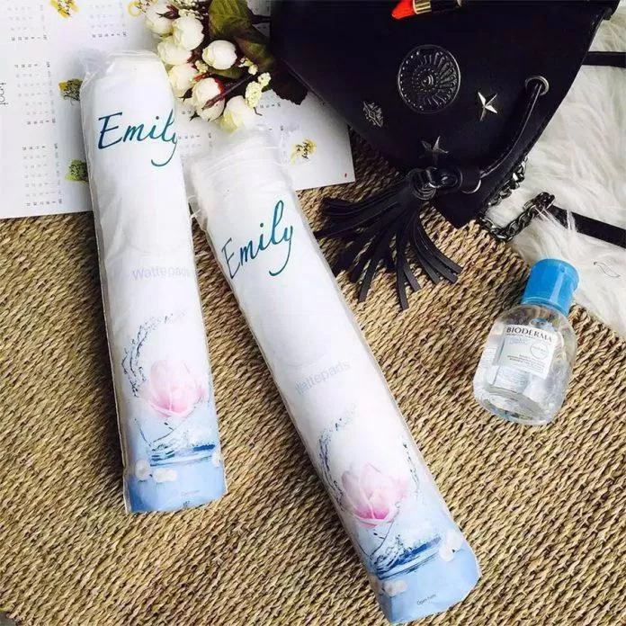 Bông tẩy trang Emily. (Ảnh: Internet)
