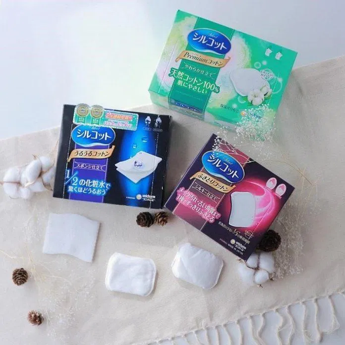 3 loại bông tẩy trang Silcot. (Ảnh: Internet)