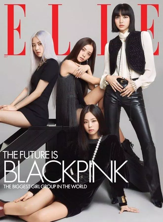 BLACKPINK khẳng định đẳng cấp khi là nghệ sĩ Hàn đầu tiên xuất hiện trên Elle Us (Nguồn: Internet)