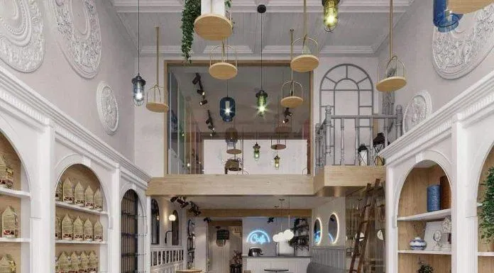 CATFE nổi tiếng là tiệm cafe mèo có không gian sang trọng cùng các chú mèo dễ thương (Ảnh Internet)