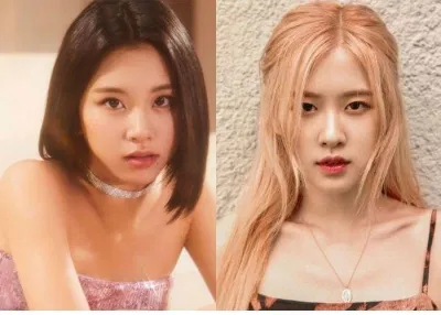 Chaeyoung - Son Chaeyoung TWICE & Park Rosé BLACKPINK (Ảnh: Internet)