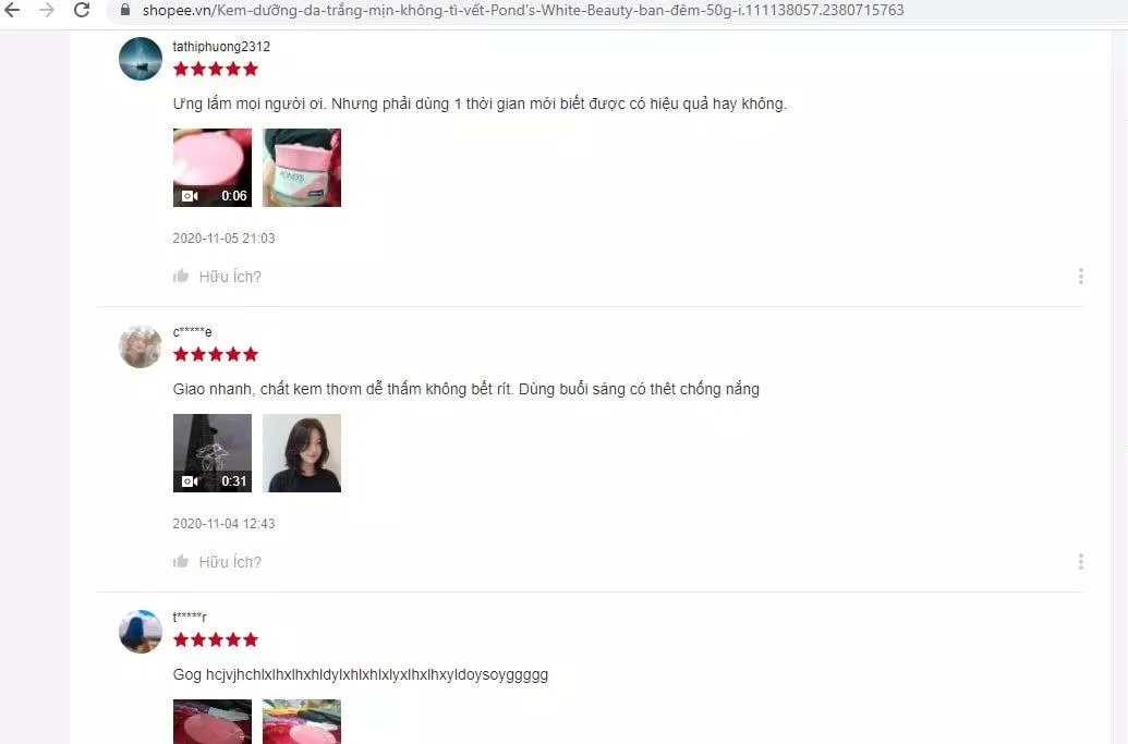 Phản hồi tích cực của khách hàng trên Shopee (nguồn: BlogAnChoi). Phản hồi tích cực của khách hàng trên Shopee (nguồn: BlogAnChoi).